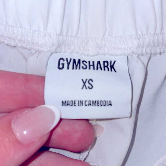 Gymshark White Running Shorts Size Extra Small - Picture 3 of 3